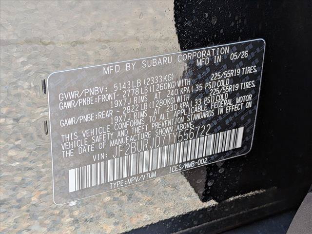 Used 2026 Subaru Outback Touring XT AWD/4WD image 19