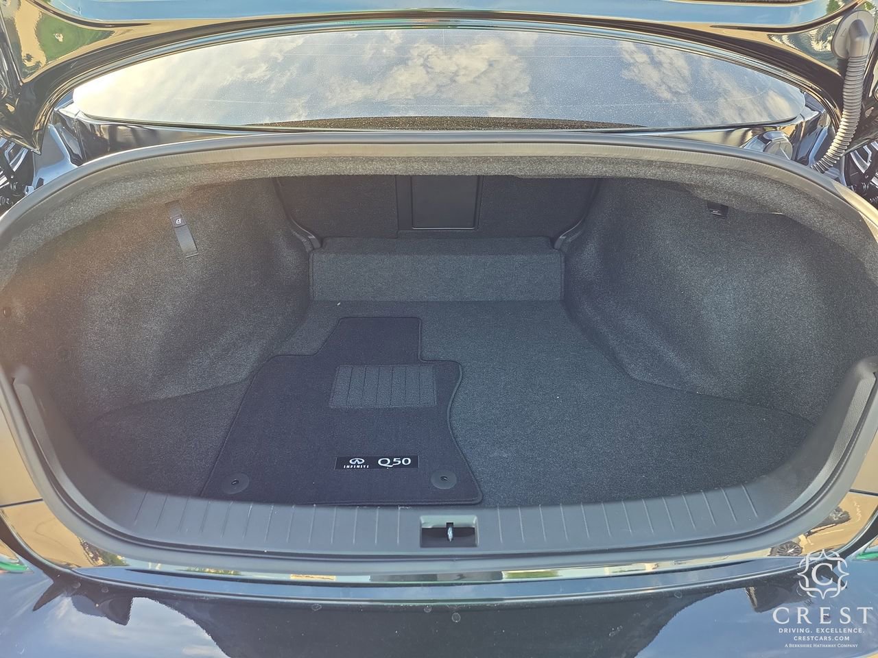 Used 2024 INFINITI Q50 Red Sport 400 w/ Black Opal Edition image 28