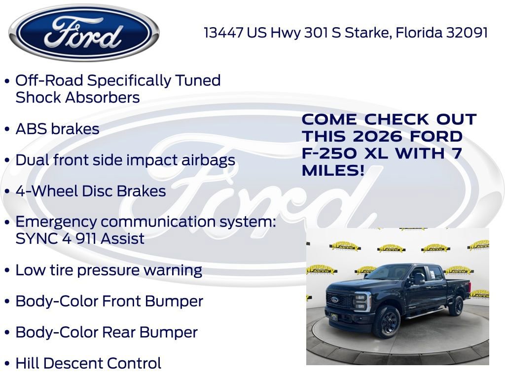 New 2026 Ford F250 XL w/ STX Appearance Package image 30
