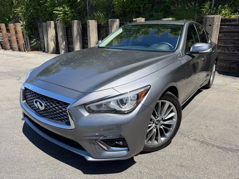 Used 2022 INFINITI Q50 Luxe w/ Cargo Package AWD/4WD image 1