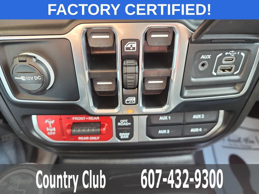 Used 2023 Jeep Gladiator Rubicon w/ Cold Weather Group AWD/4WD image 14