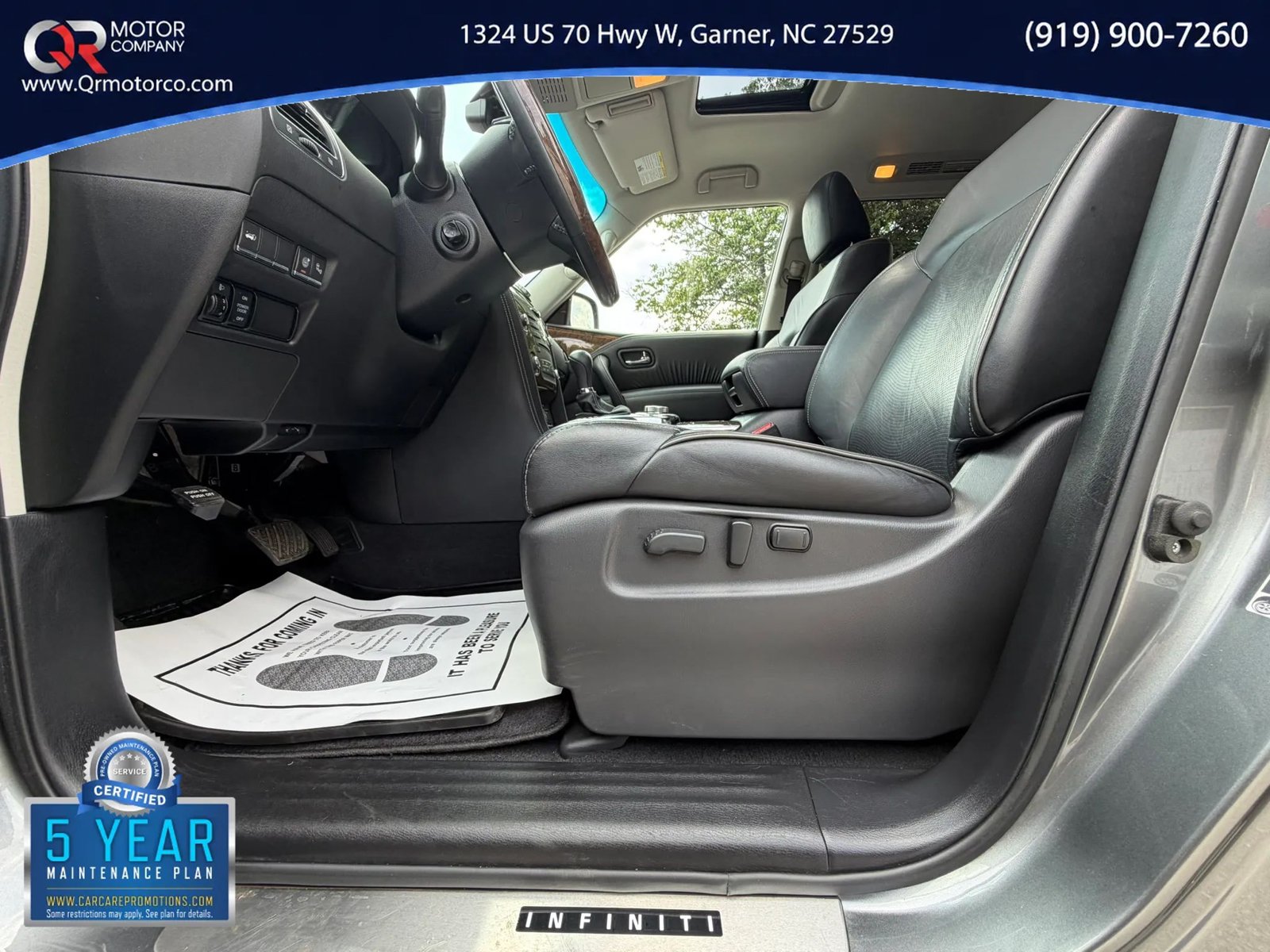 Used 2017 INFINITI QX80 4WD w/ Driver Assistance Package image 10