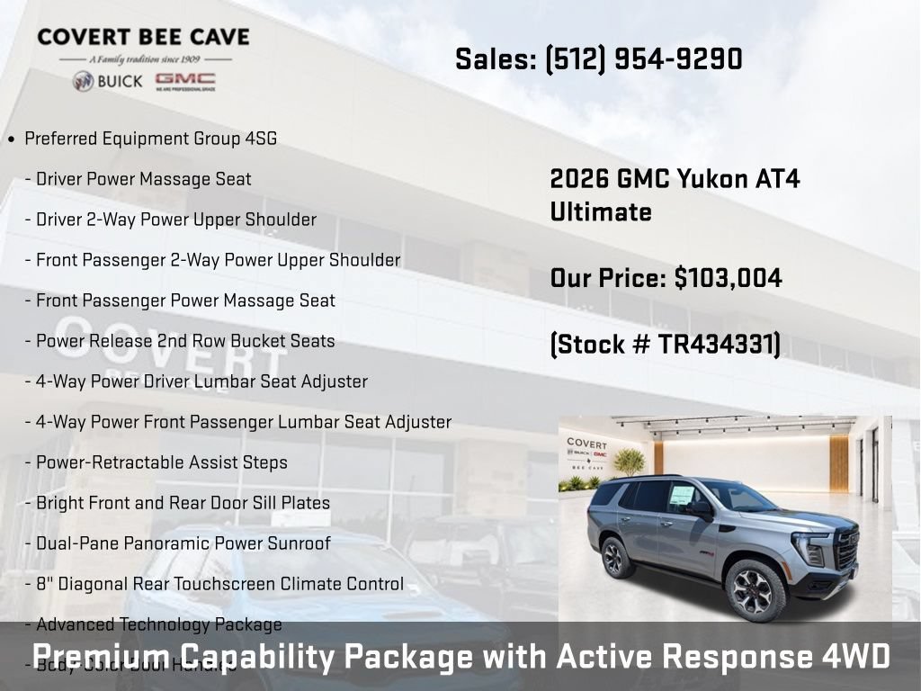 New 2026 GMC Yukon AT4 Ultimate AWD/4WD image 6