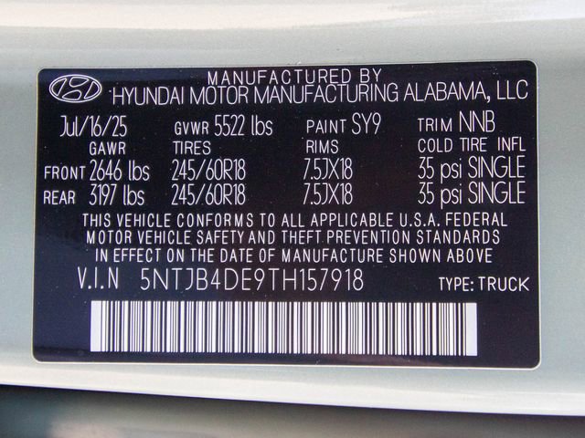 New 2026 Hyundai Santa Cruz SEL FWD image 14