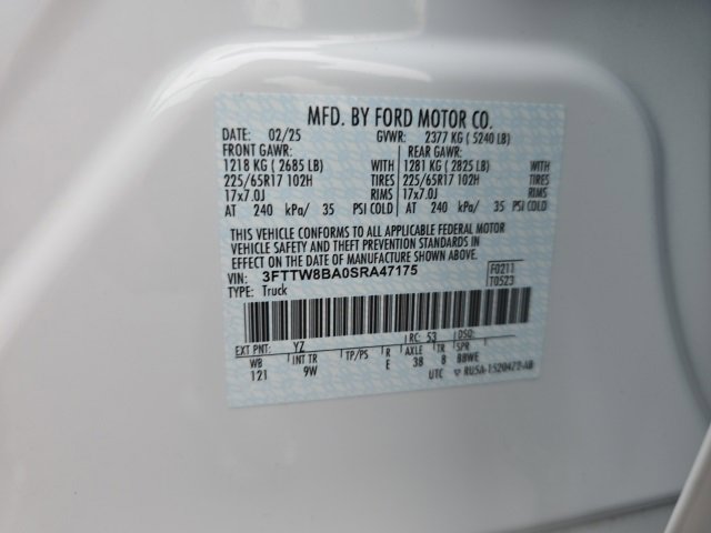 Certified 2025 Ford Maverick XL w/ Equipment Group 102A image 21