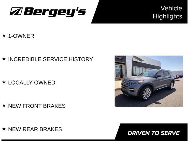Used 2021 Ford Explorer Limited w/ Equipment Group 301A AWD/4WD image 4