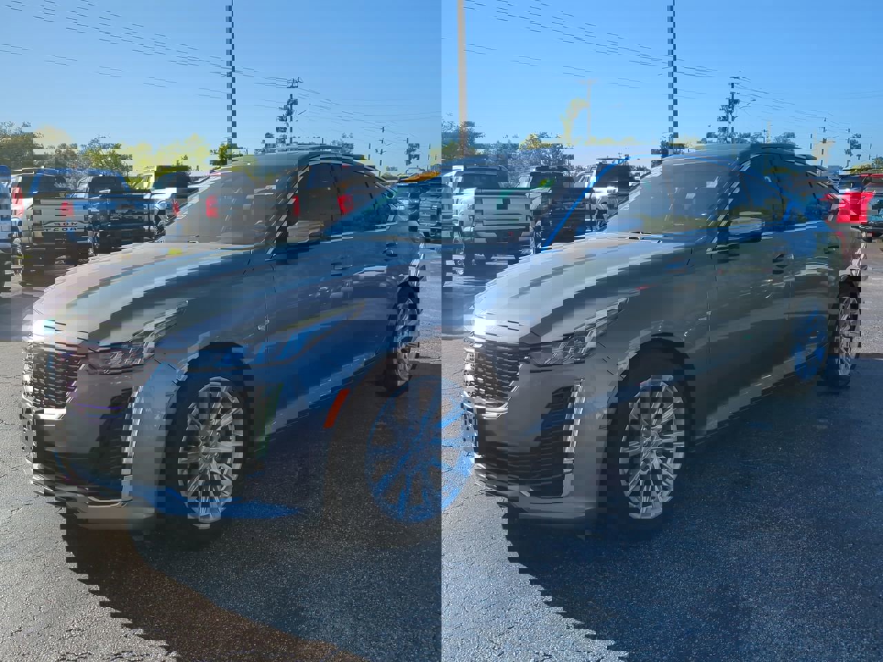 Certified 2021 Cadillac CT5 Luxury w/ Sun And Sound Package image 8