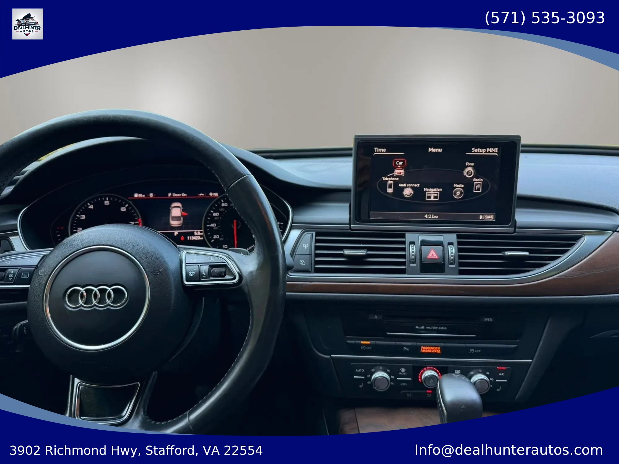 Used 2016 Audi A6 2.0T Premium Plus w/ Premium Plus Package AWD/4WD image 27