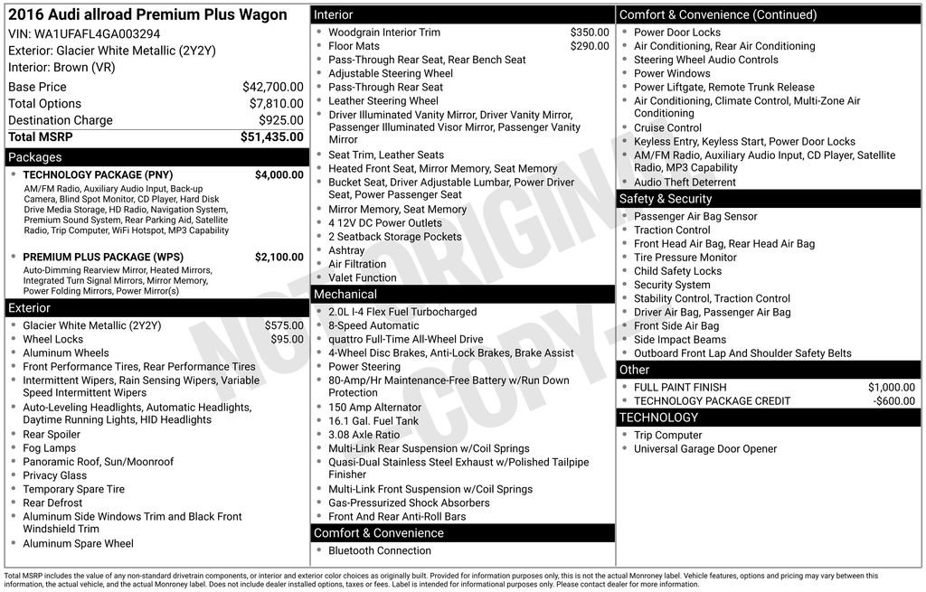 Used 2016 Audi A4 Premium Plus w/ Technology Package image 32