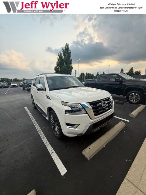 Used 2024 Nissan Armada Platinum w/ Captain's Chairs Package