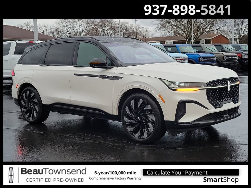 Certified 2024 Lincoln Nautilus Reserve w/ Equipment Group 202A image 1