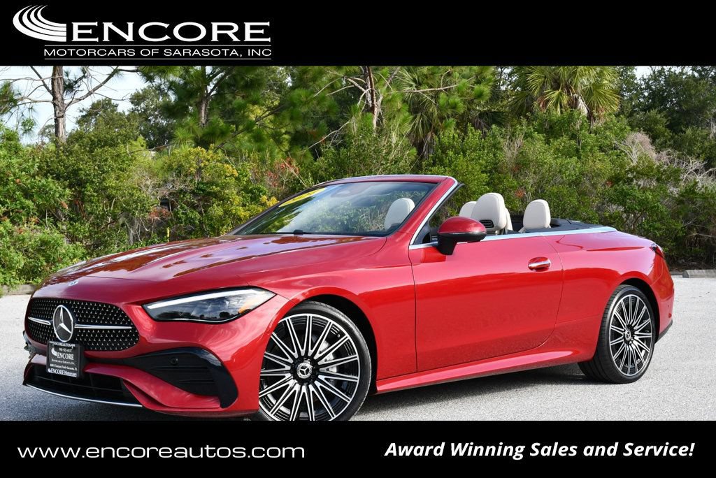 Used 2024 Mercedes-Benz CLE 300 4MATIC Cabriolet image 1