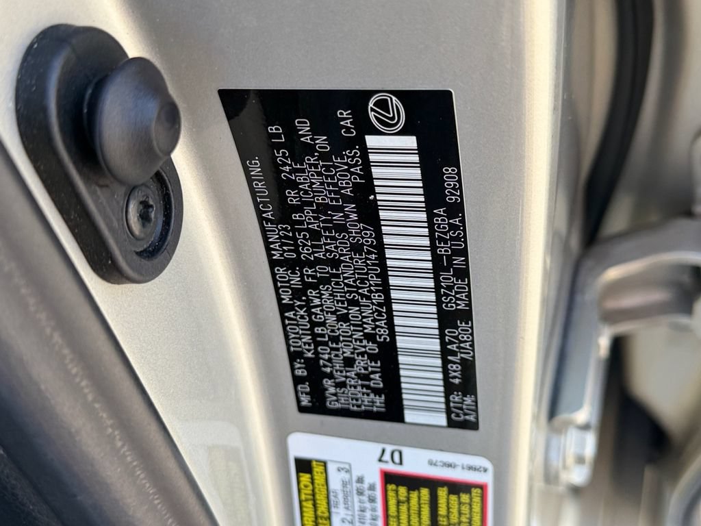 Certified 2023 Lexus ES 350 w/ Accessory Package (Z2) FWD image 28