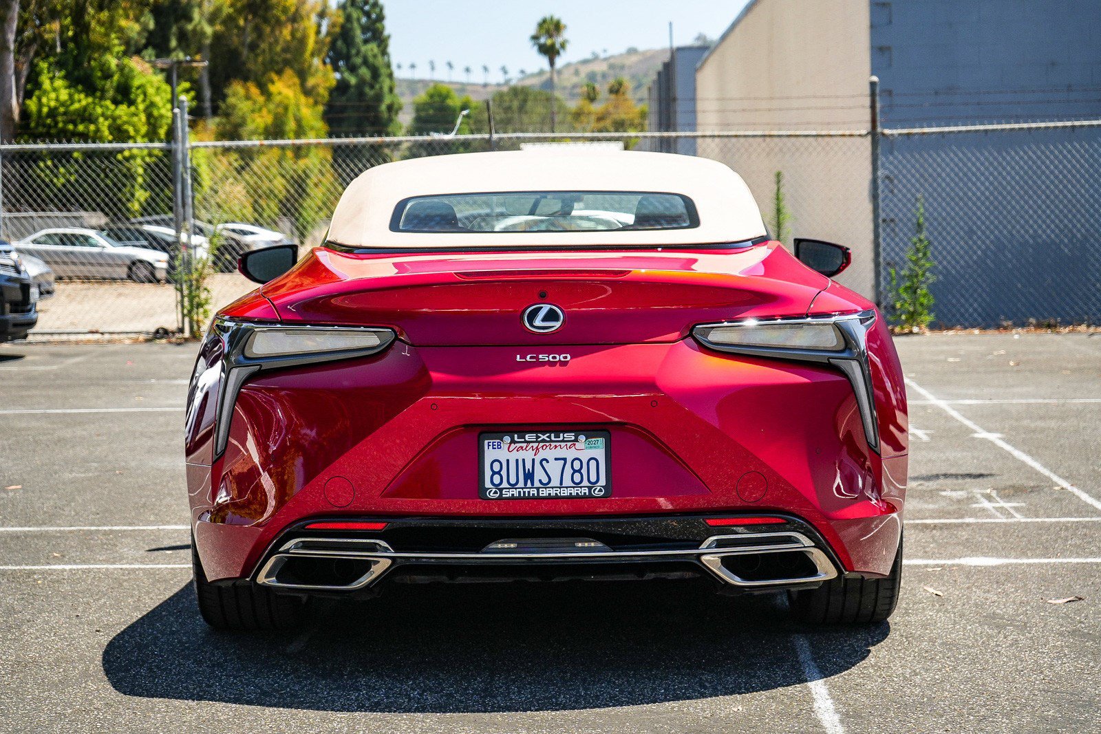 Used 2021 Lexus LC 500 Convertible w/ Touring Package RWD image 9