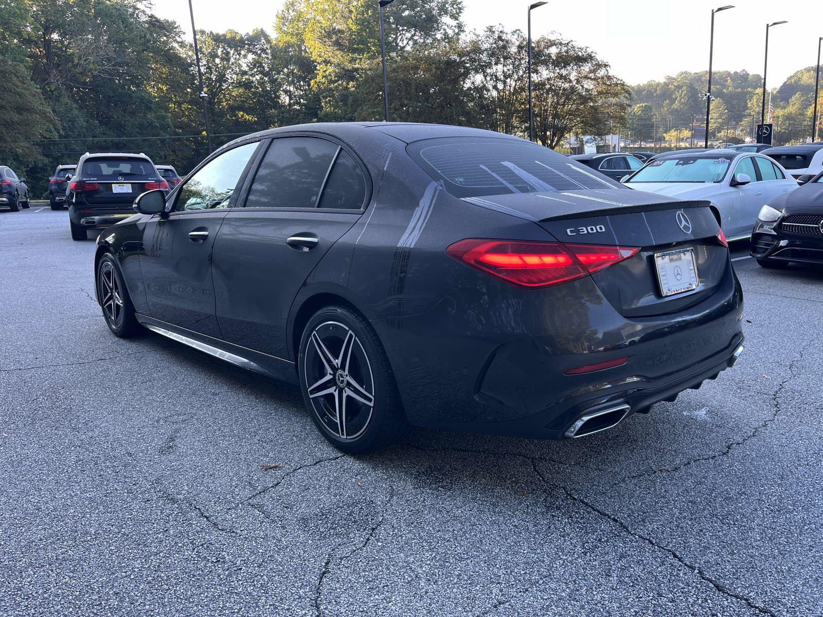 Certified 2025 Mercedes-Benz C 300 Sedan w/ AMG Line w/ Night Package image 15