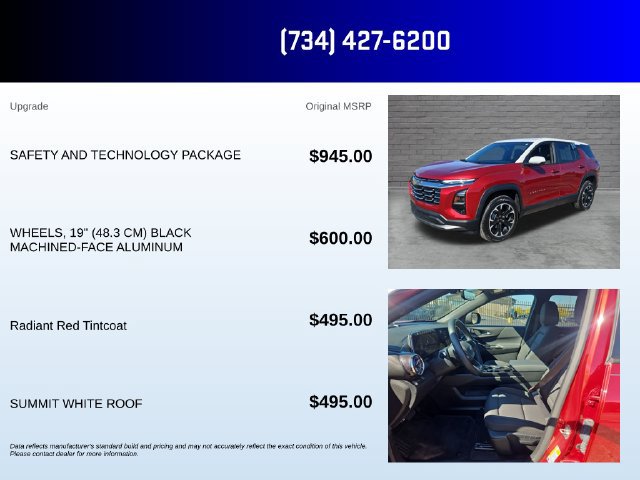 Used 2026 Chevrolet Equinox LT w/ Safety and Technology Package FWD image 5