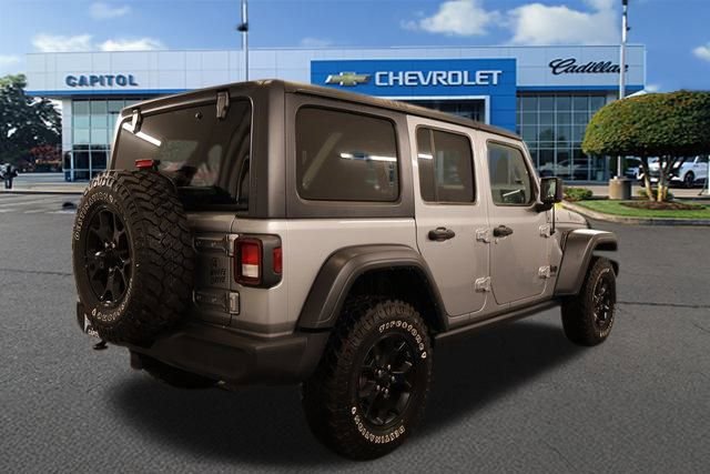 Used 2021 Jeep Wrangler Unlimited Sport image 3