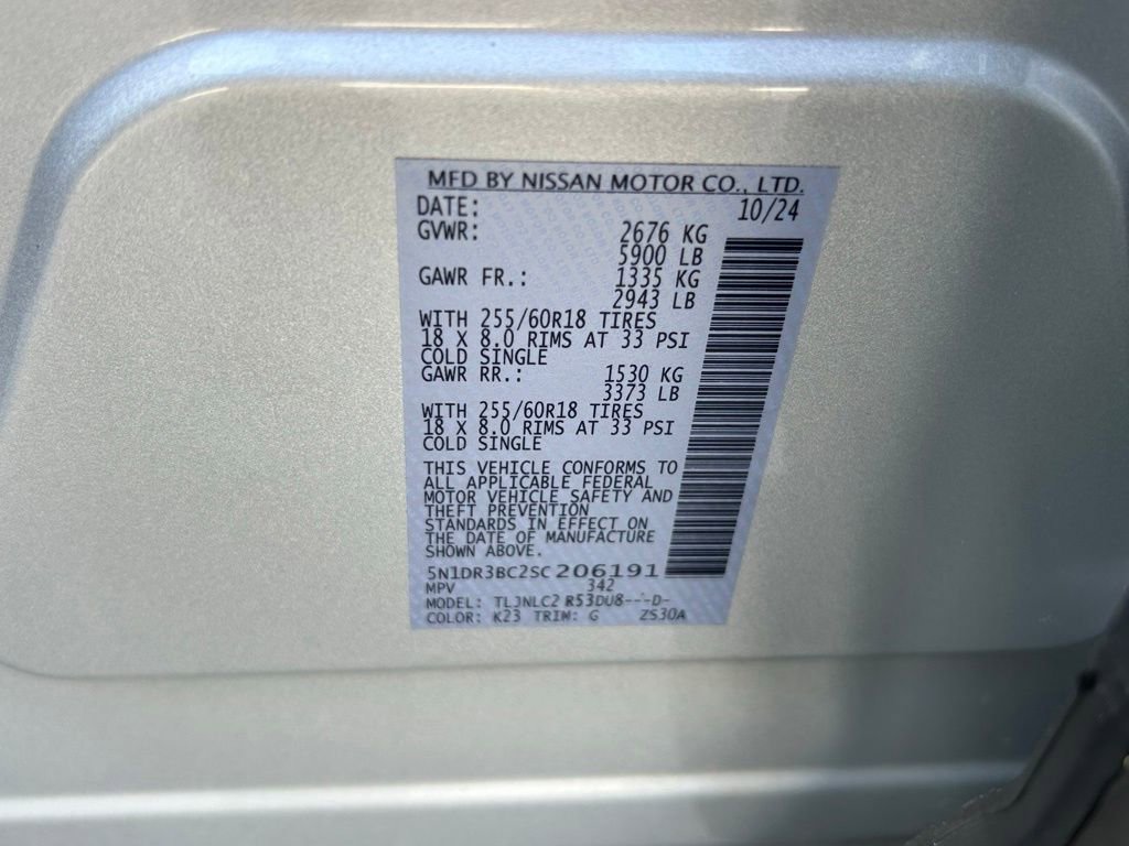 Used 2025 Nissan Pathfinder SV image 59