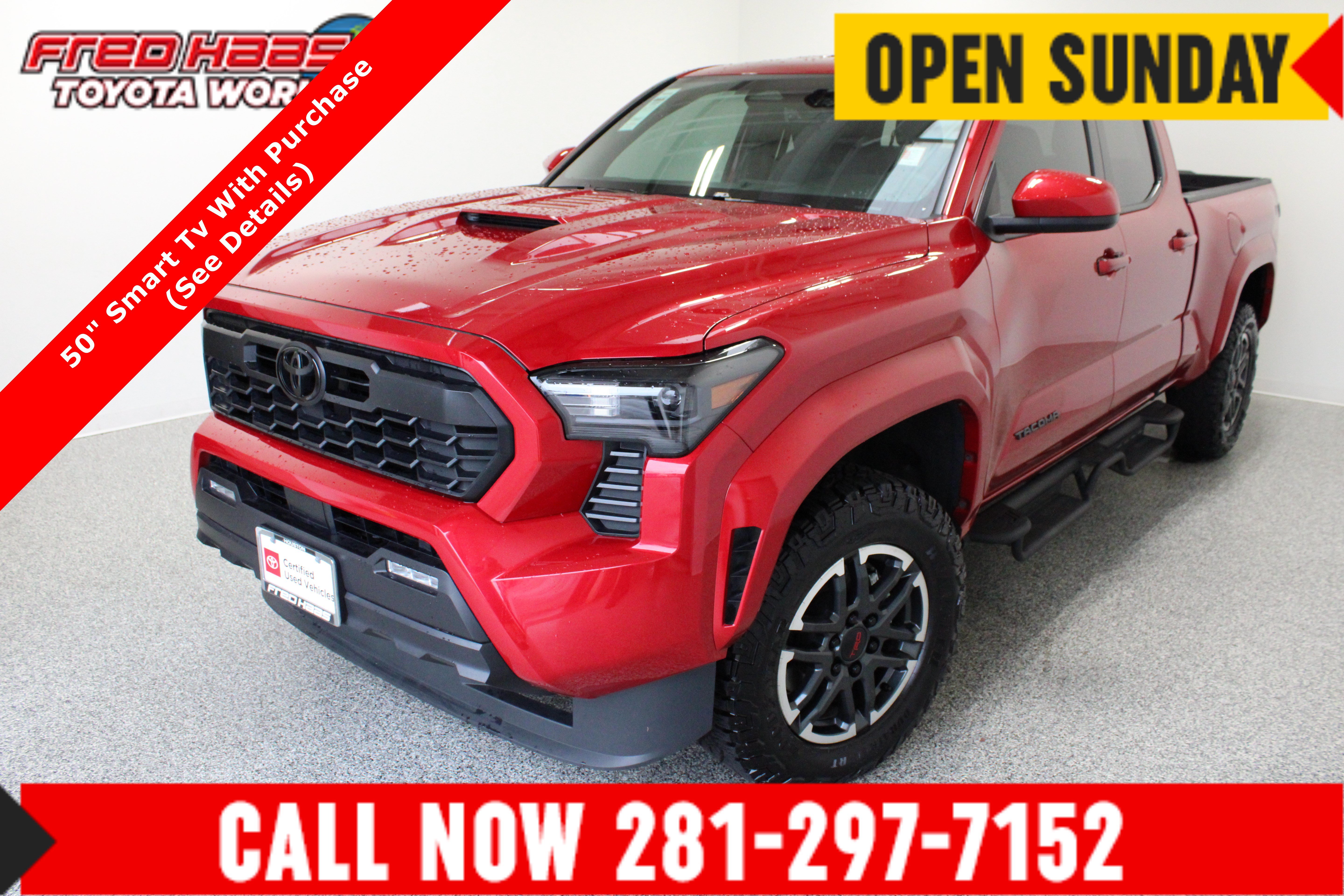 Certified 2026 Toyota Tacoma TRD Sport AWD/4WD image 1