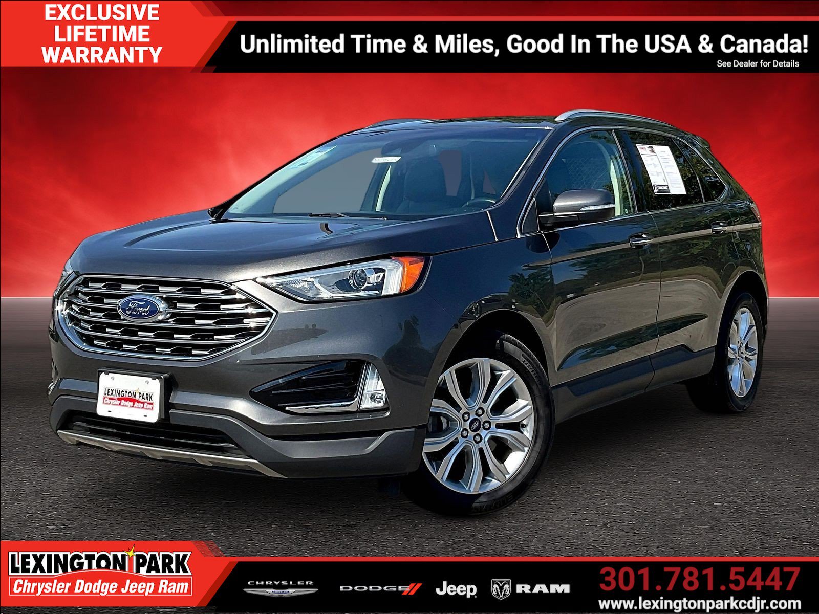 Used 2019 Ford Edge Titanium AWD/4WD image 3
