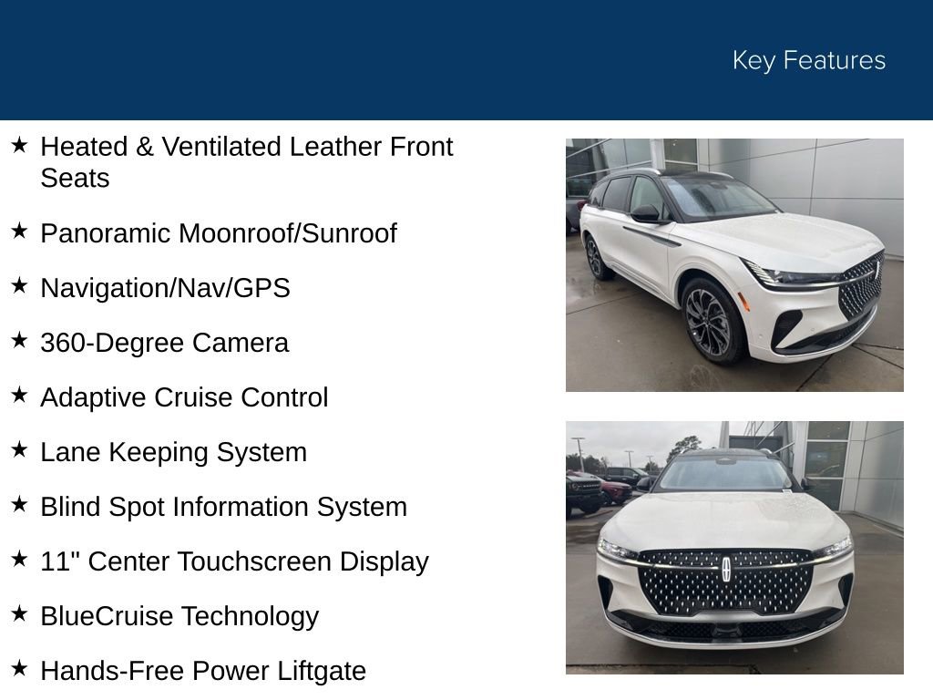 Used 2024 Lincoln Nautilus Reserve w/ Equipment Group 202A image 36