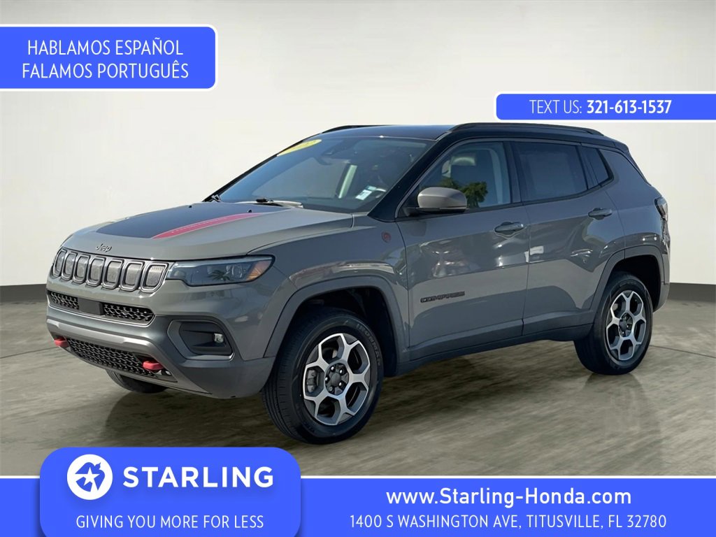 Used 2022 Jeep Compass Trailhawk w/ Trailhawk Elite Group