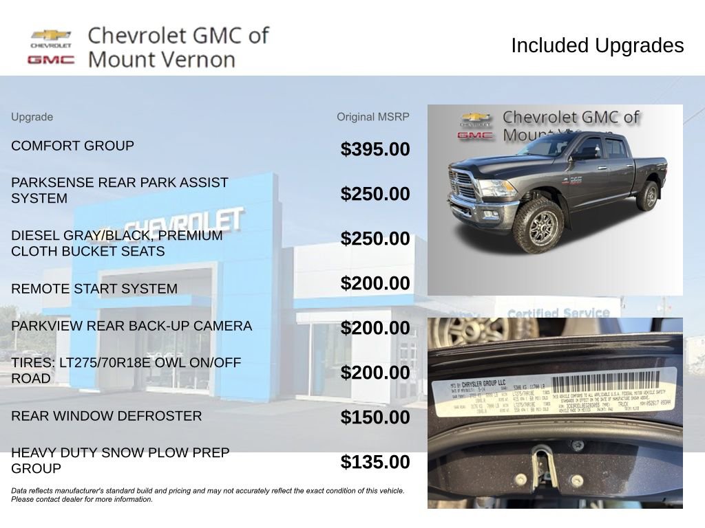 Used 2014 RAM 3500 Big Horn image 14