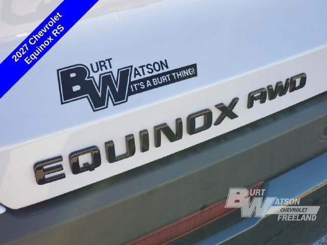 New 2027 Chevrolet Equinox RS w/ Convenience Package III AWD/4WD image 37