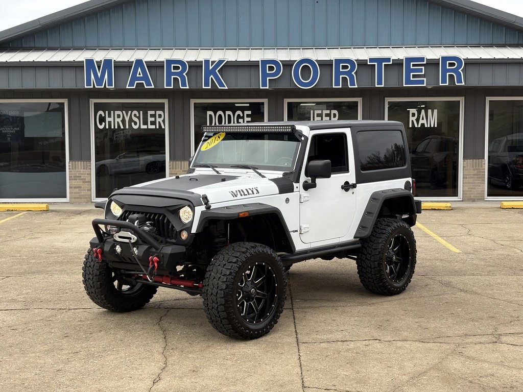 Used 2018 Jeep Wrangler Willys Wheeler