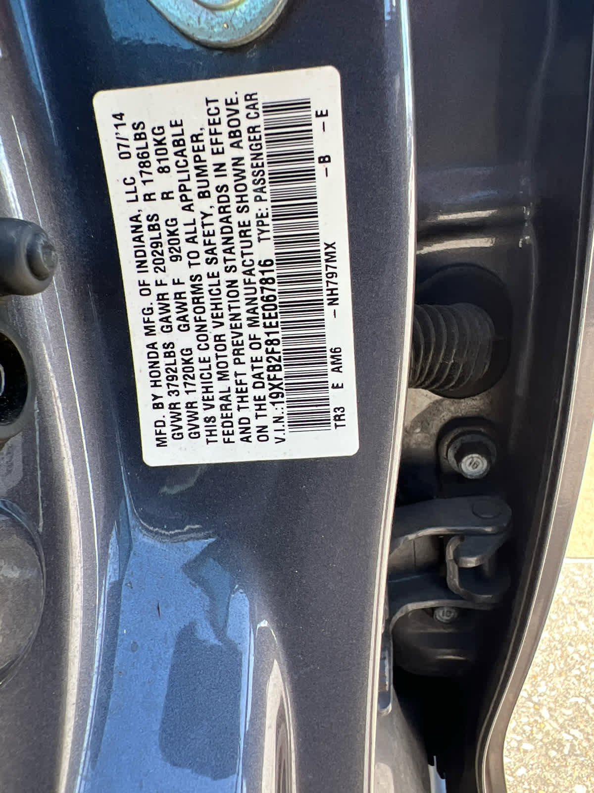 Used 2014 Honda Civic EX image 22