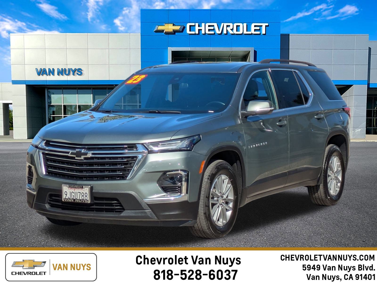 Certified 2023 Chevrolet Traverse LT