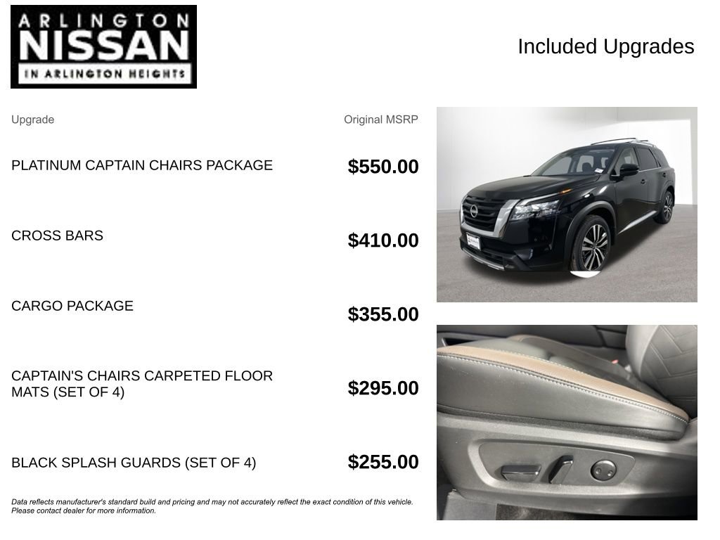 New 2025 Nissan Pathfinder Platinum image 4