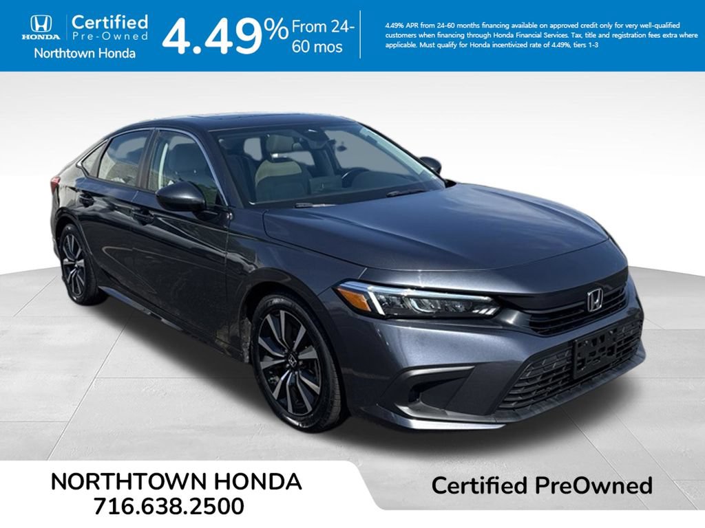 Certified 2023 Honda Civic EX