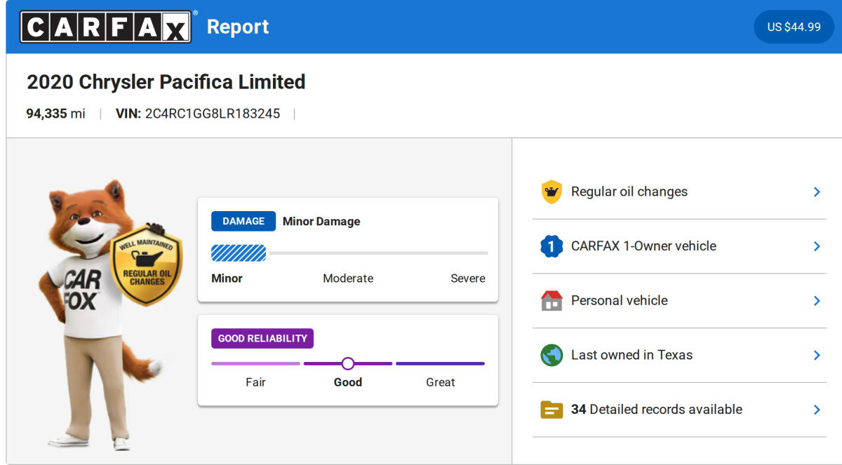 Used 2020 Chrysler Pacifica Limited w/ Advanced Safetytec Group image 6