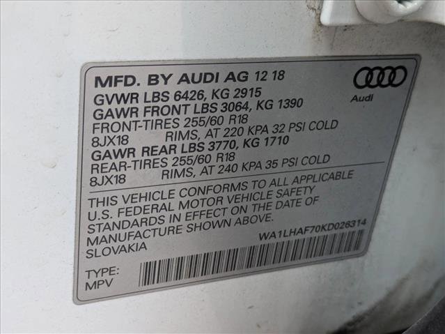 Used 2019 Audi Q7 2.0T Premium Plus w/ Premium Plus Package image 16