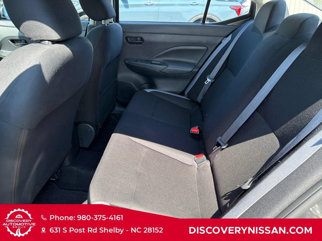 Certified 2025 Nissan Versa S w/ Trunk Package FWD image 28