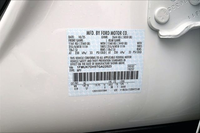 New 2026 Ford Explorer Active w/ Active Comfort Package image 13