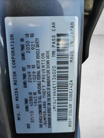 Used 2014 MAZDA MAZDA6 Touring image 22