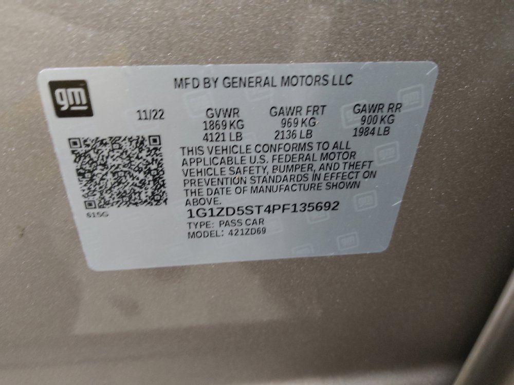 Used 2023 Chevrolet Malibu LT w/ Driver Confidence Package FWD image 33