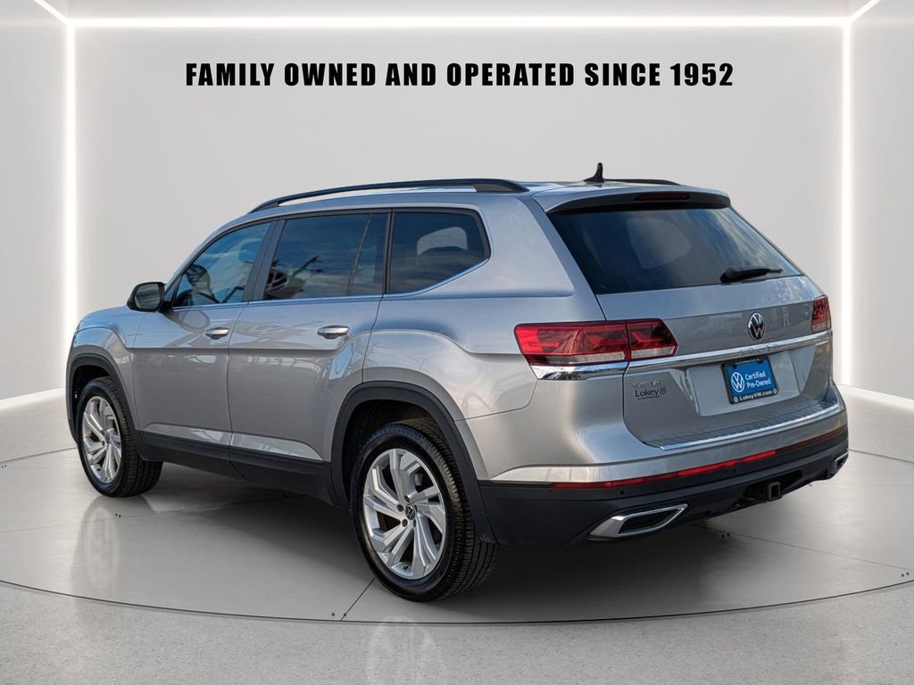 Certified 2021 Volkswagen Atlas SE w/ Towing Package FWD image 4