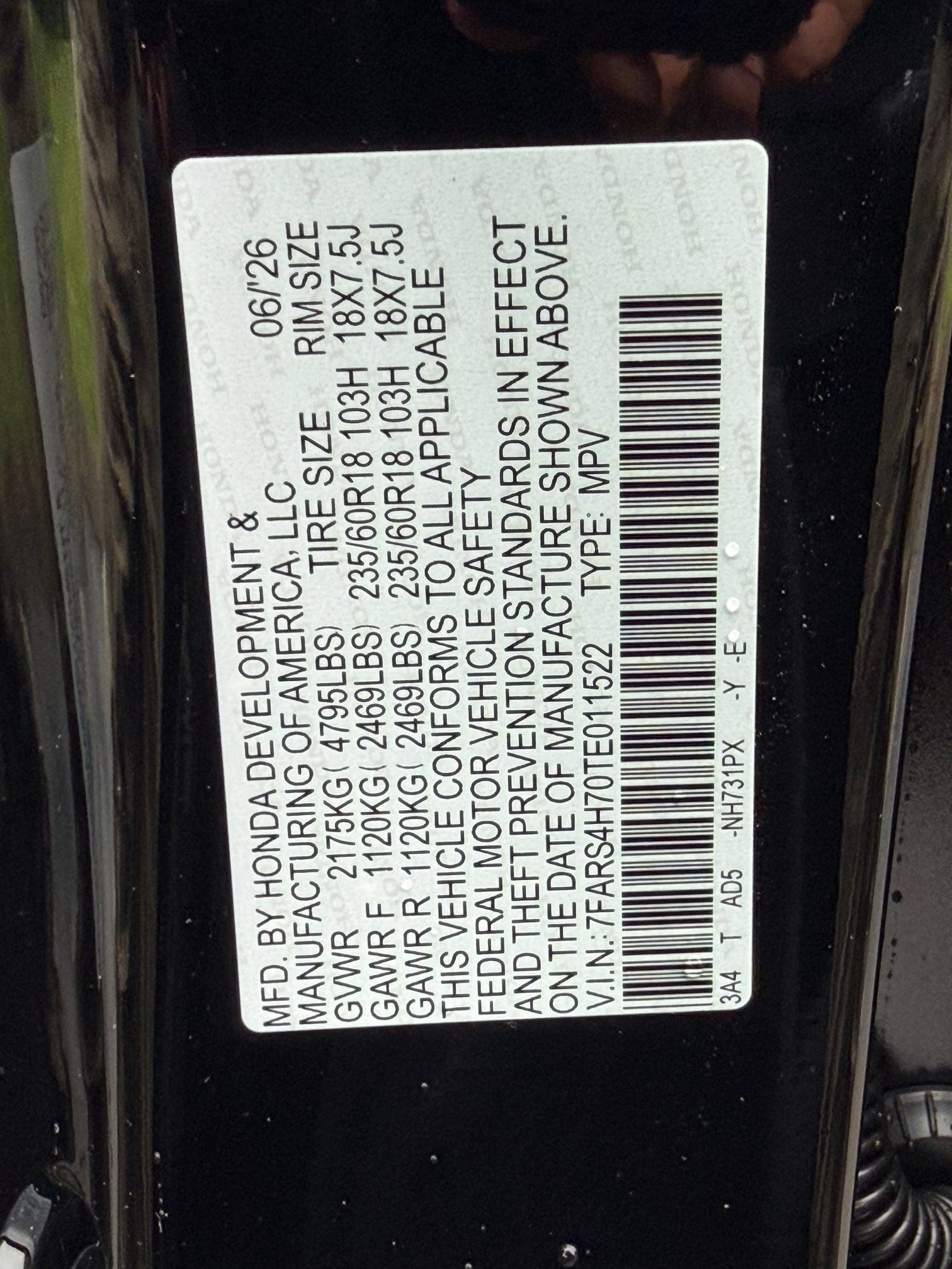 New 2026 Honda CR-V EX-L image 17