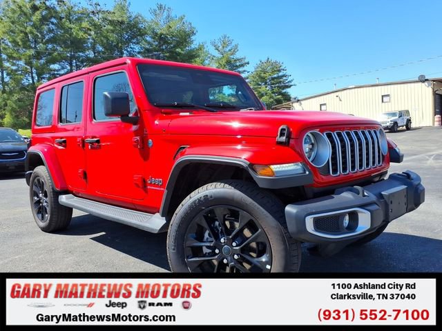 Used 2025 Jeep Wrangler Sahara 4xe image 1