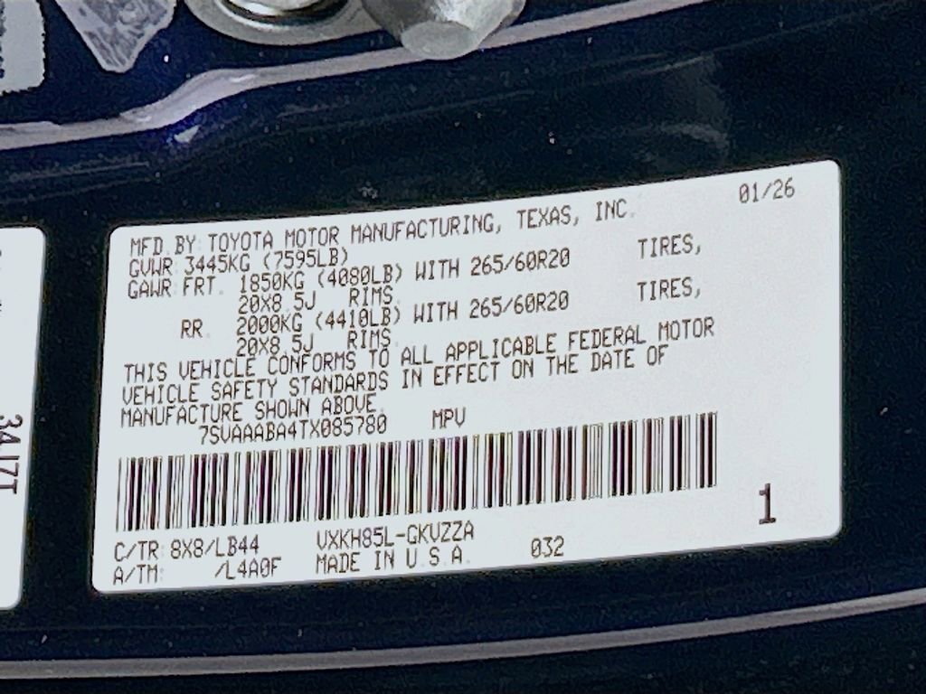 New 2026 Toyota Sequoia 1794 Edition image 31