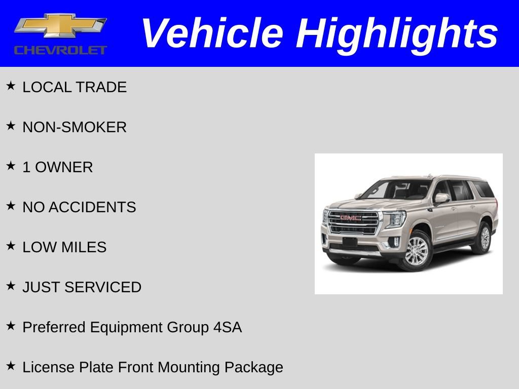 Certified 2022 GMC Yukon XL SLT AWD/4WD image 2