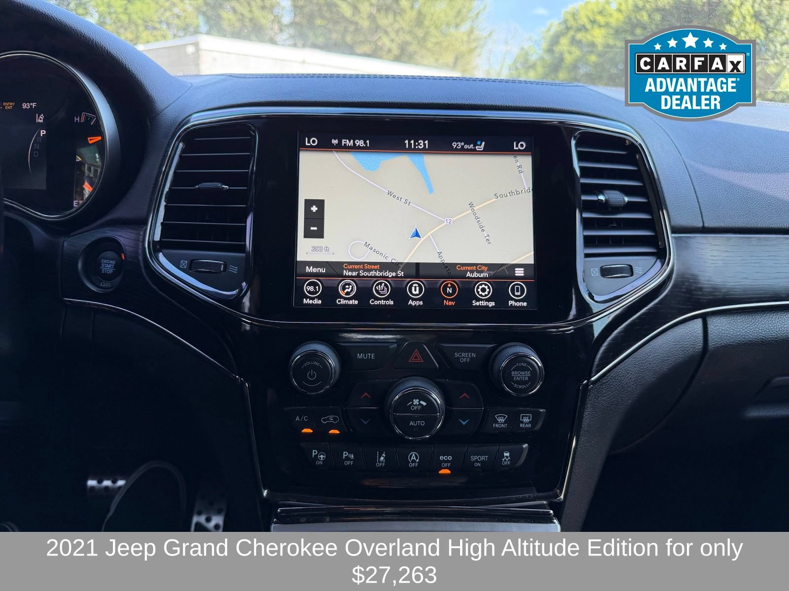 Used 2021 Jeep Grand Cherokee High Altitude AWD/4WD image 16