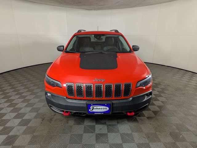 Used 2021 Jeep Cherokee Trailhawk w/ Premium Leather Package AWD/4WD image 2