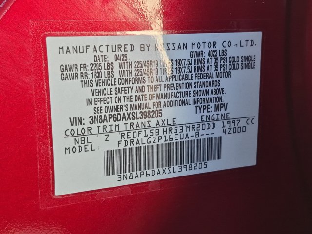 Used 2025 Nissan Kicks SR FWD image 23