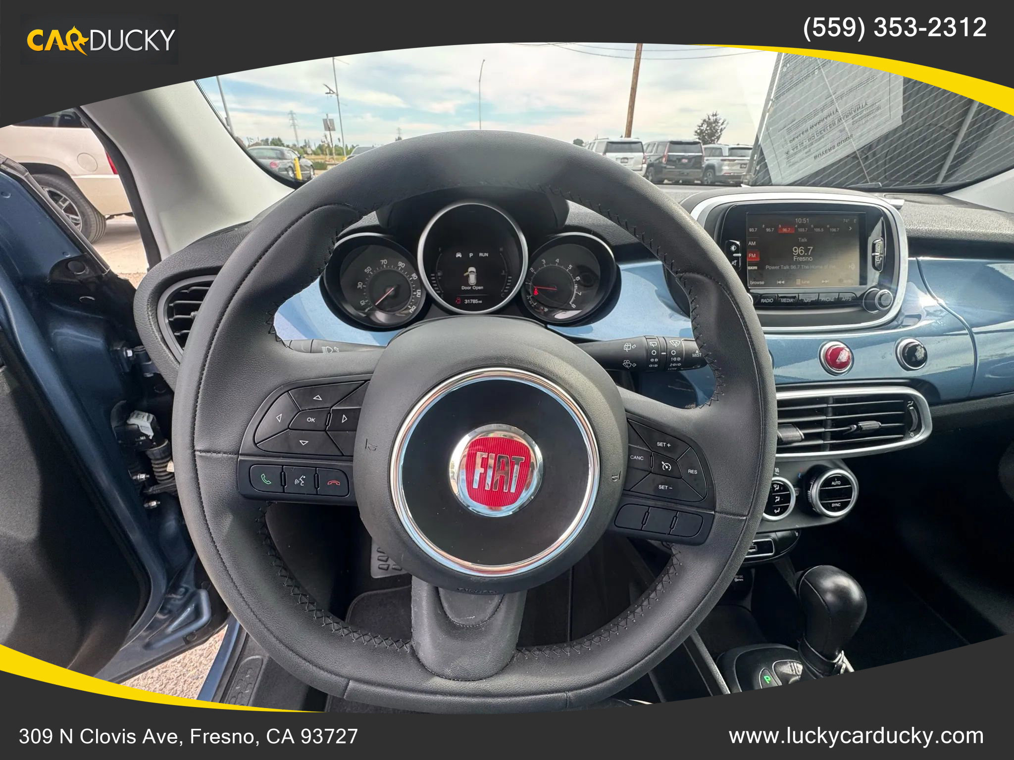 Used 2017 FIAT 500X Lounge w/ Advanced Safety Package image 12