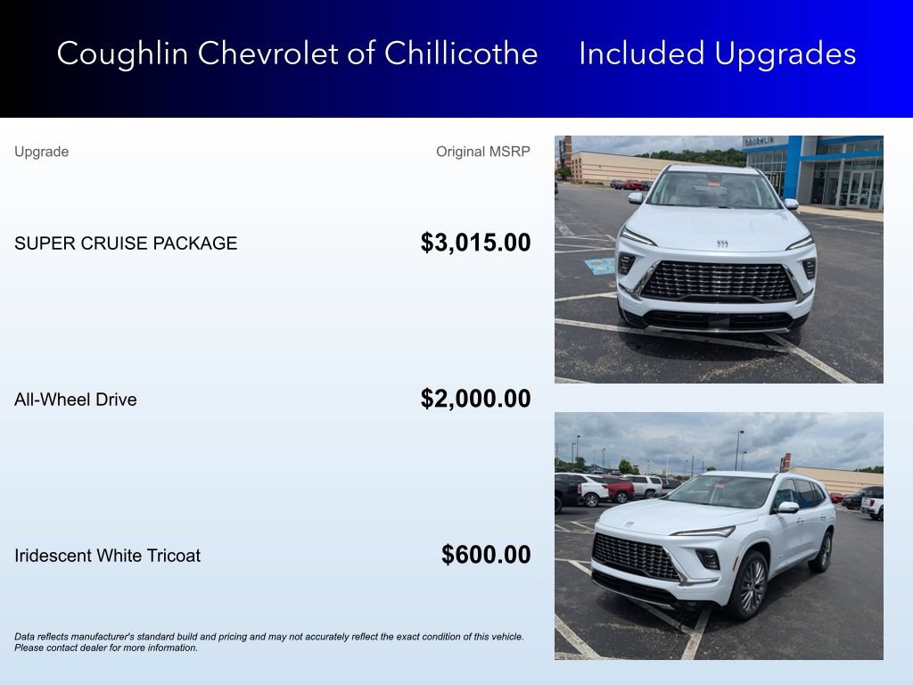New 2026 Buick Enclave Avenir w/ Super Cruise Package AWD/4WD image 3