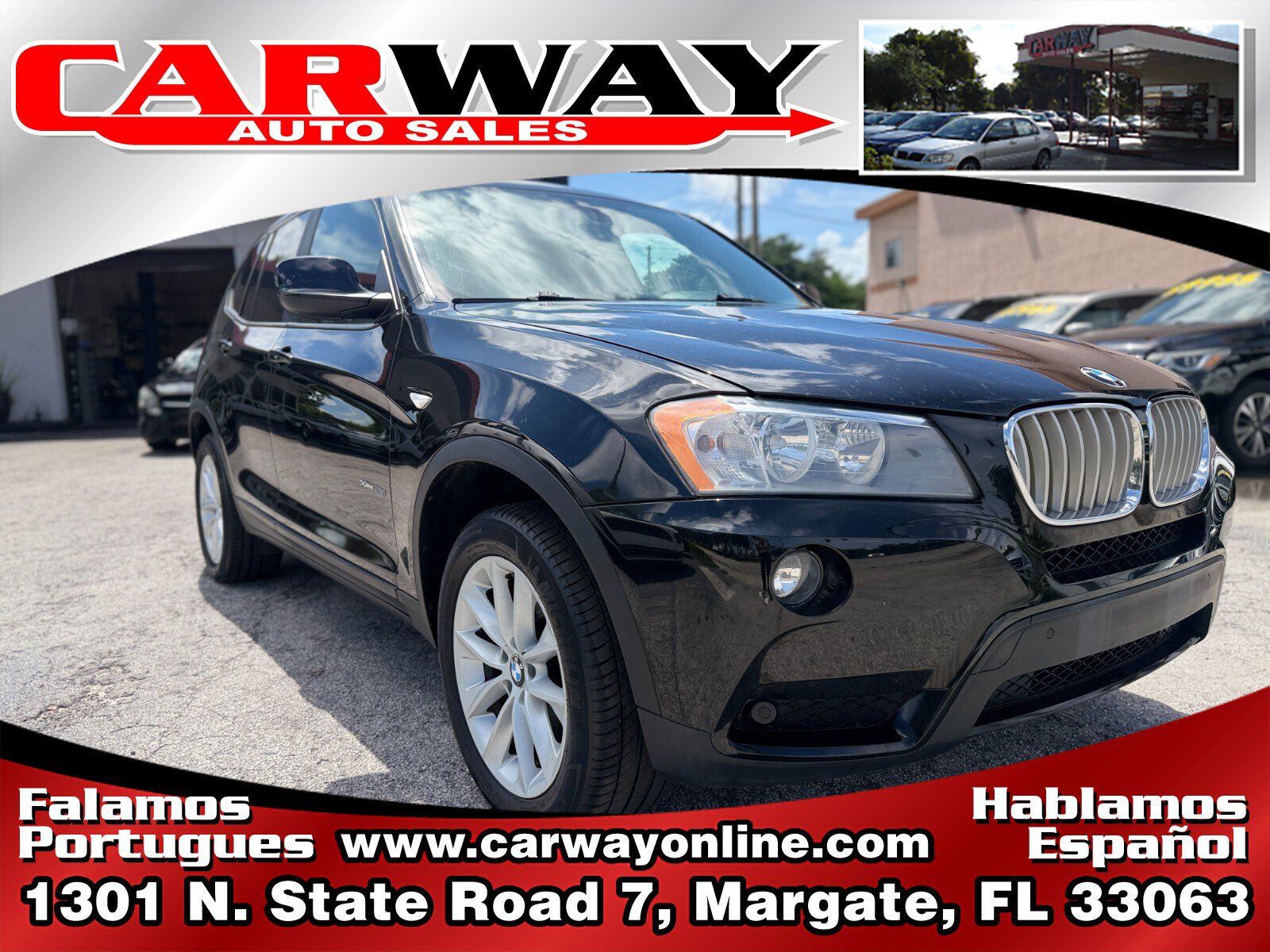 Used 2014 BMW X3 xDrive28i AWD/4WD image 1